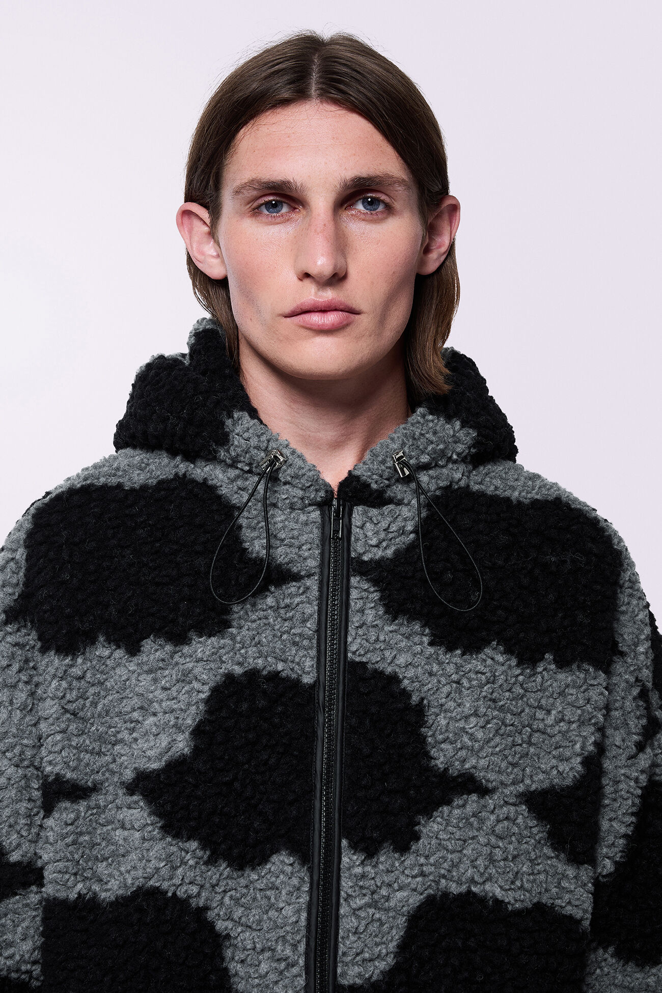 Unisex Angels Sherpa Jacket Black