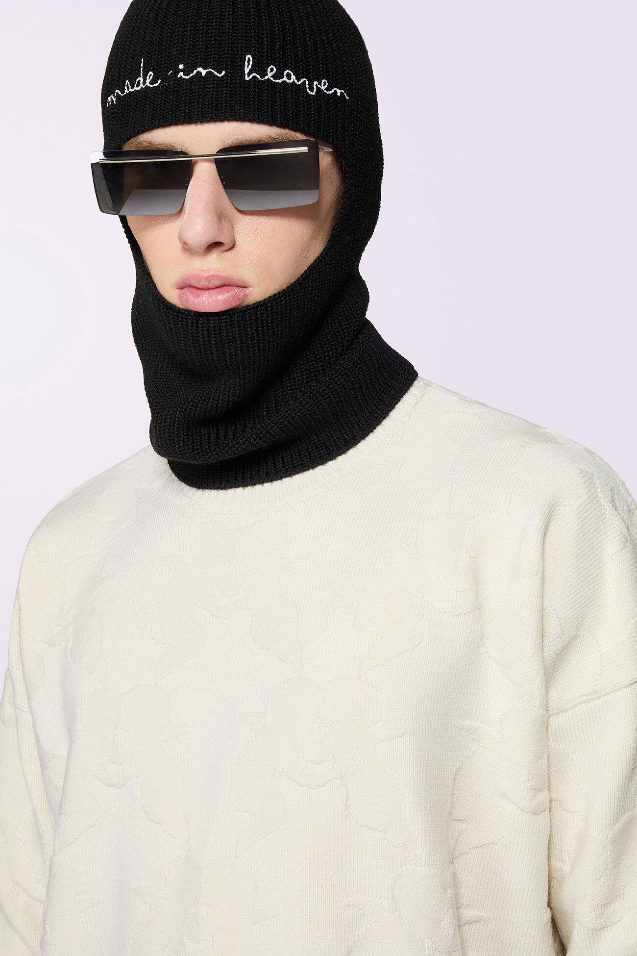 Kissing Angels Knit Jumper White