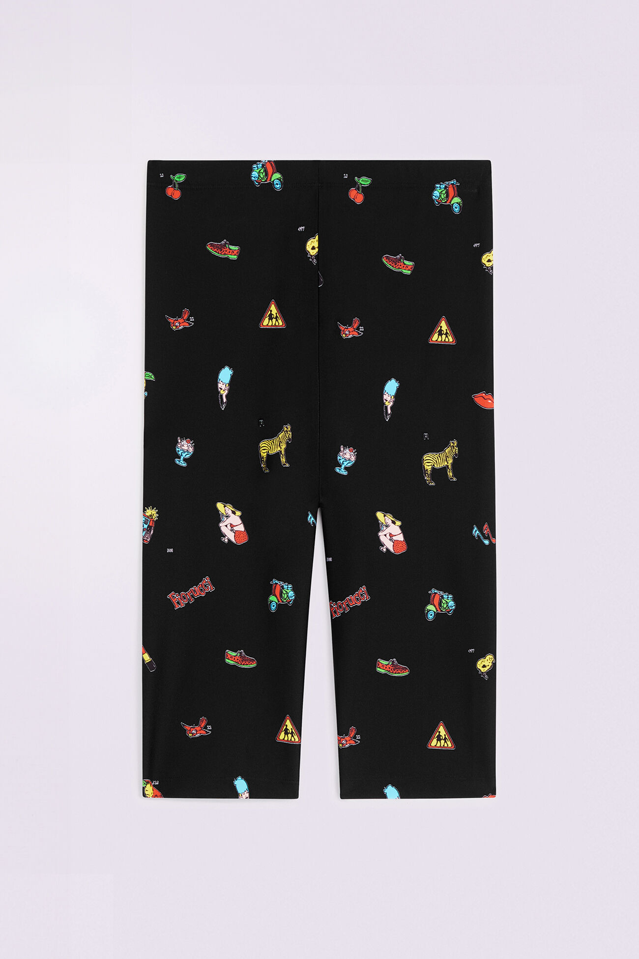 Toys Print Biker Shorts Black
