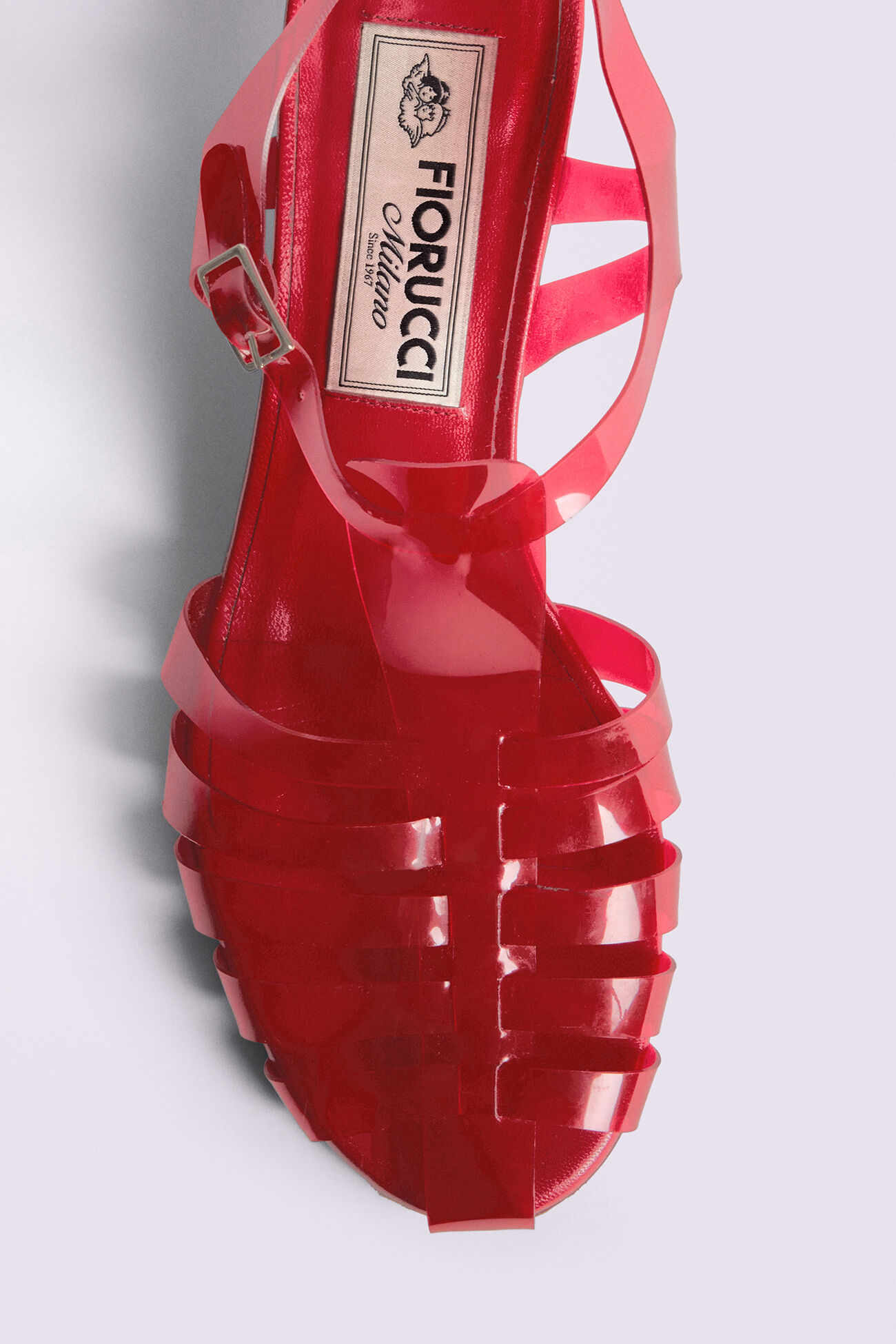 Jelly Kitten Heels Red