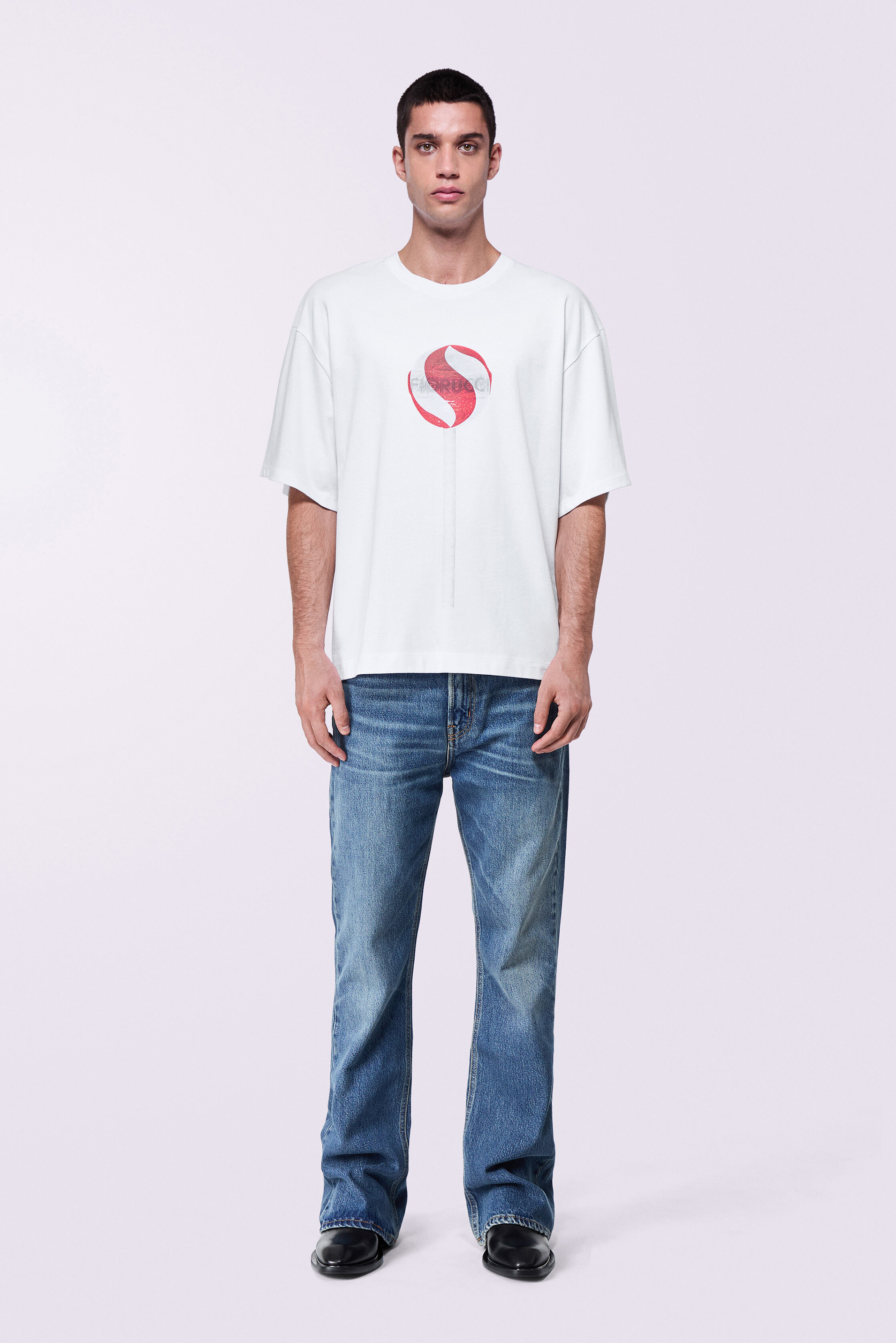 Lollipop Graphic T-Shirt White
