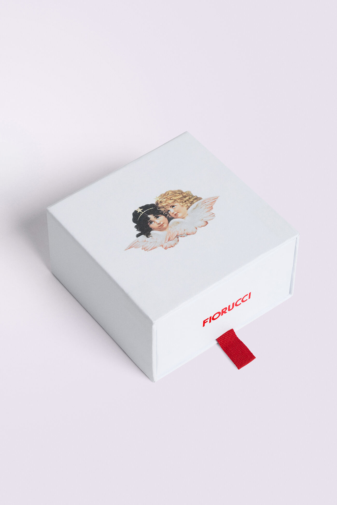 Lollipop Heart Logo Earring Red