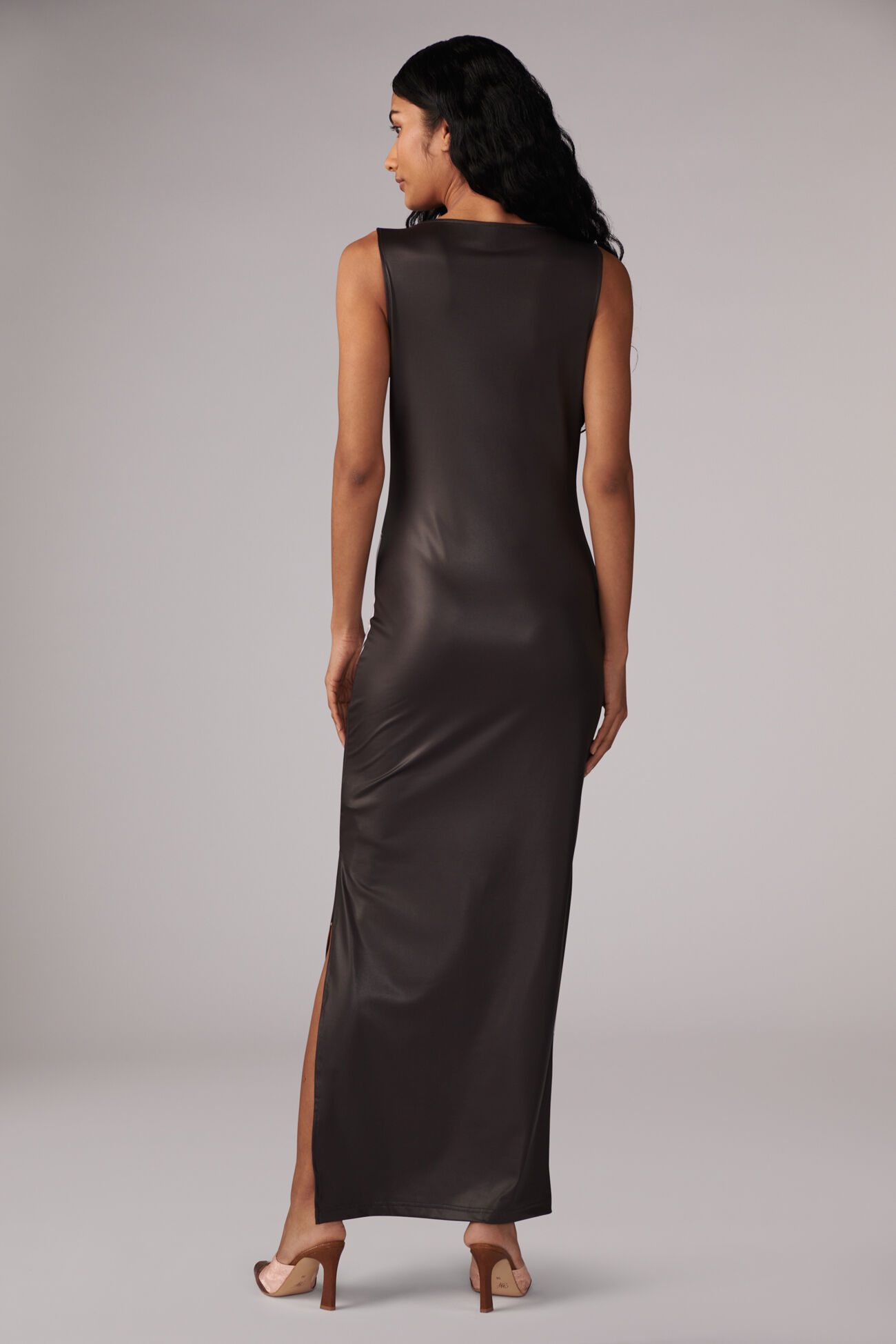 Marasca Graphic Maxi Dress Black