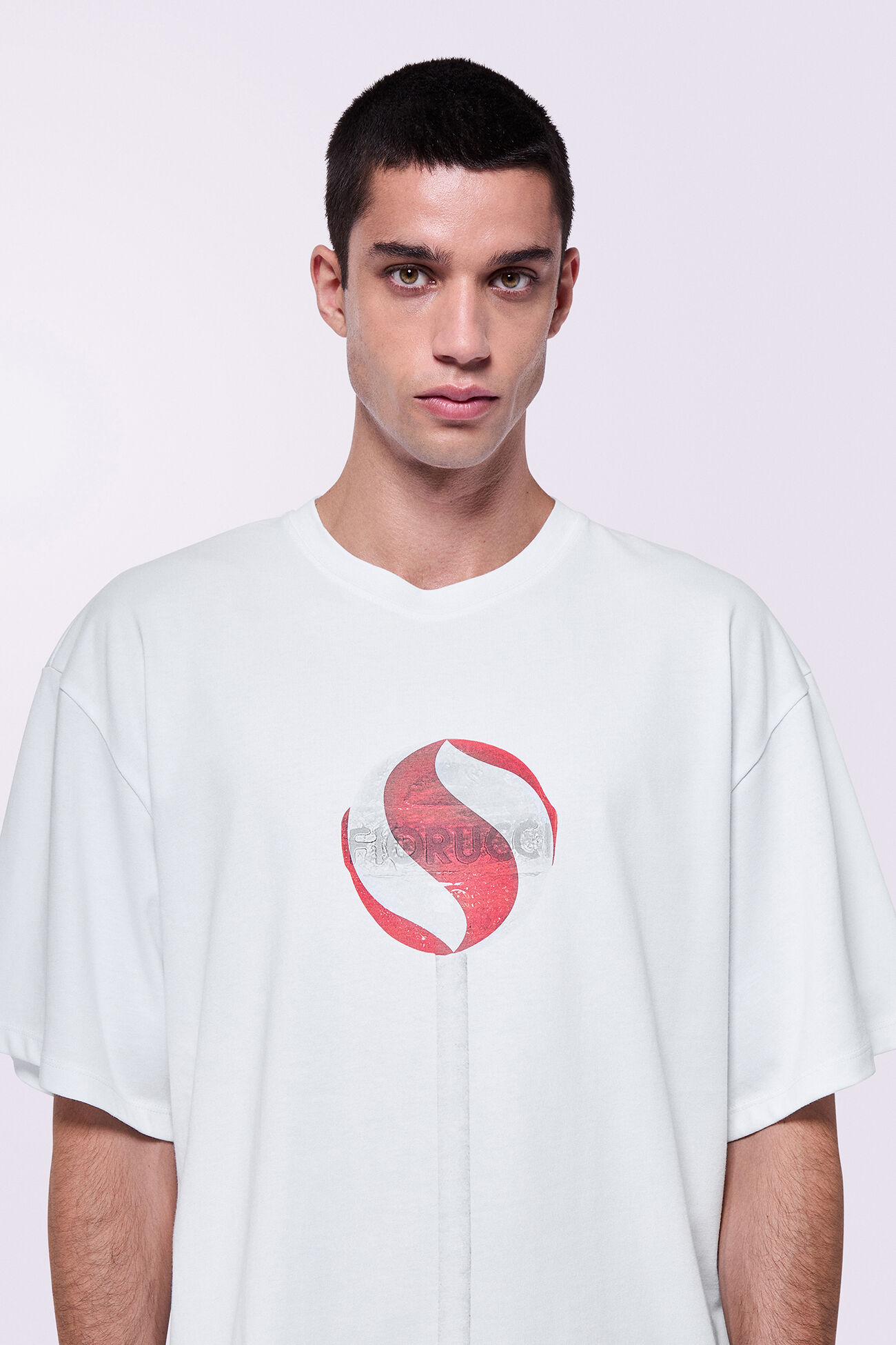 Lollipop Graphic T-Shirt White