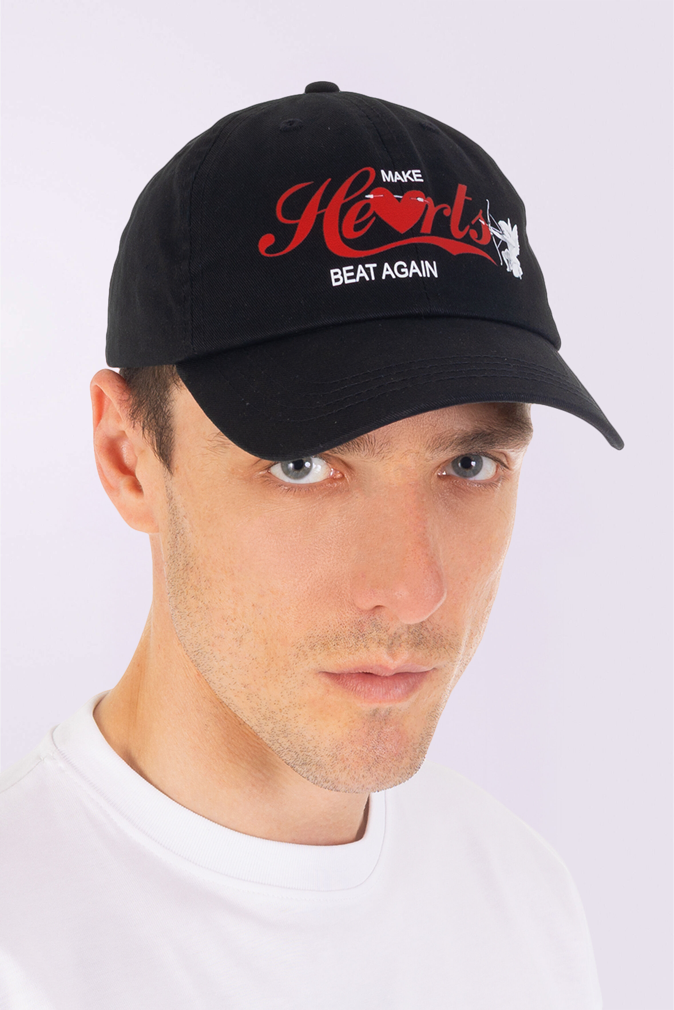 Make Hearts Beat Again Cap Black