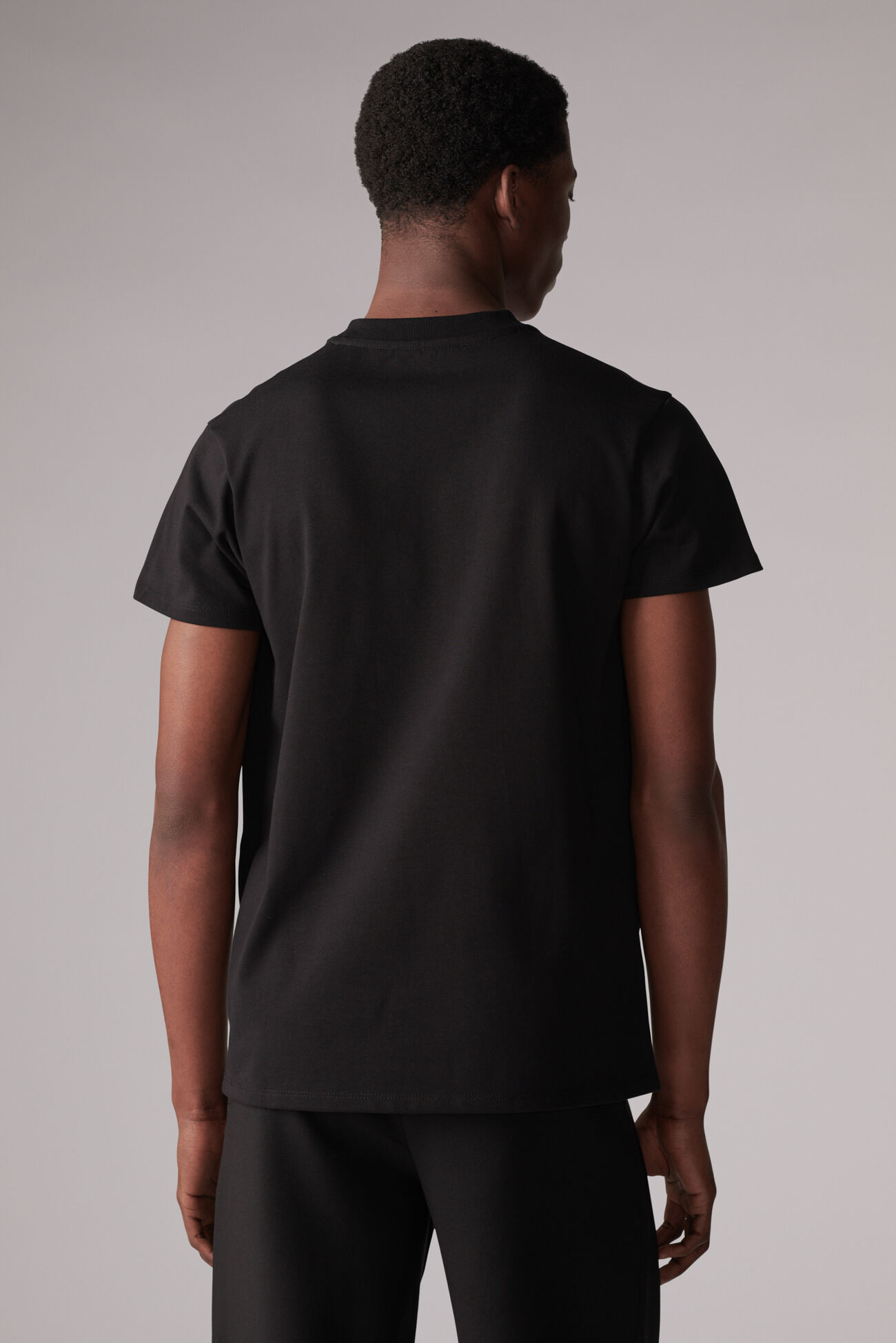 Unisex Tile Graphic T-Shirt Black