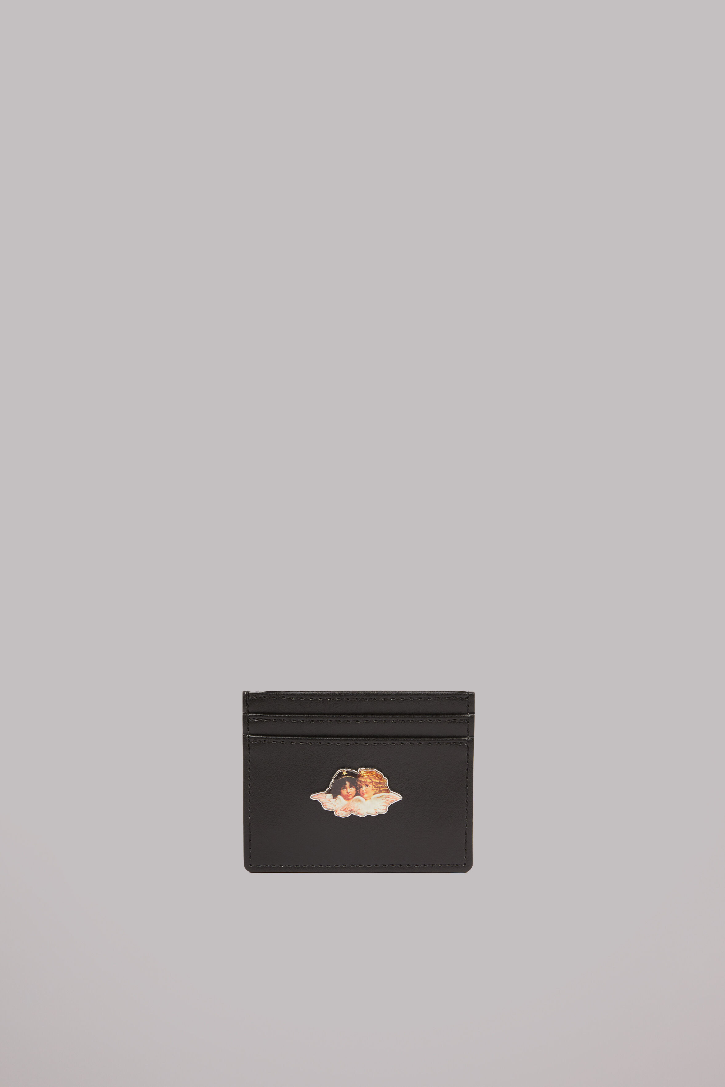 Icon Angels Plaque Cardholder Black