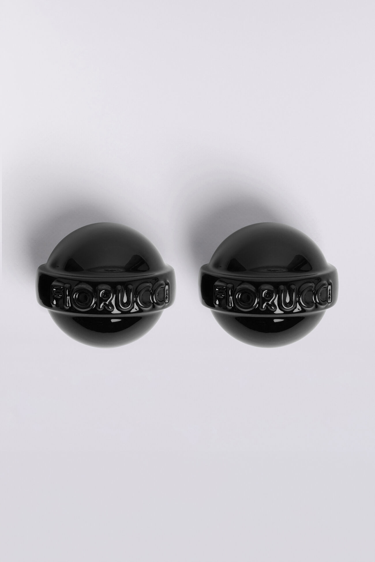 Lollipop Earrings Black