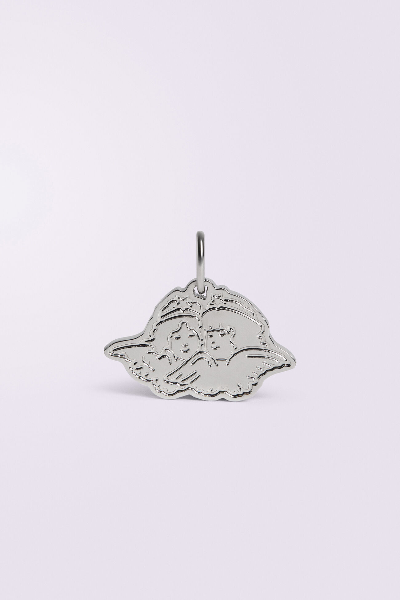 Angels Pendant Silver