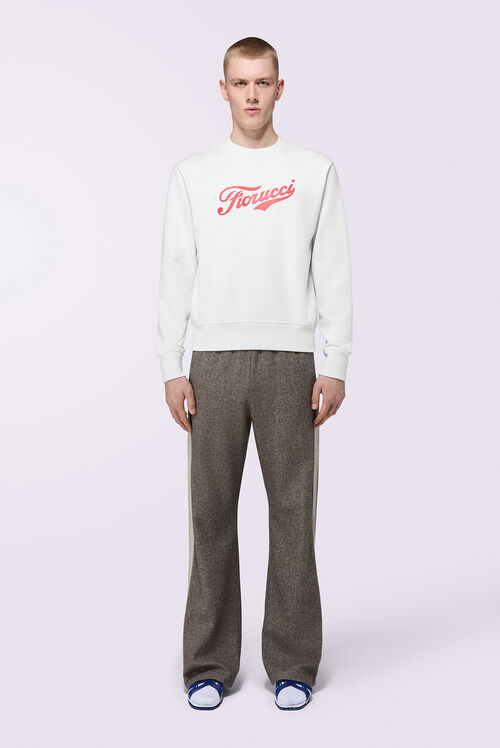 Herringbone Trousers Grey